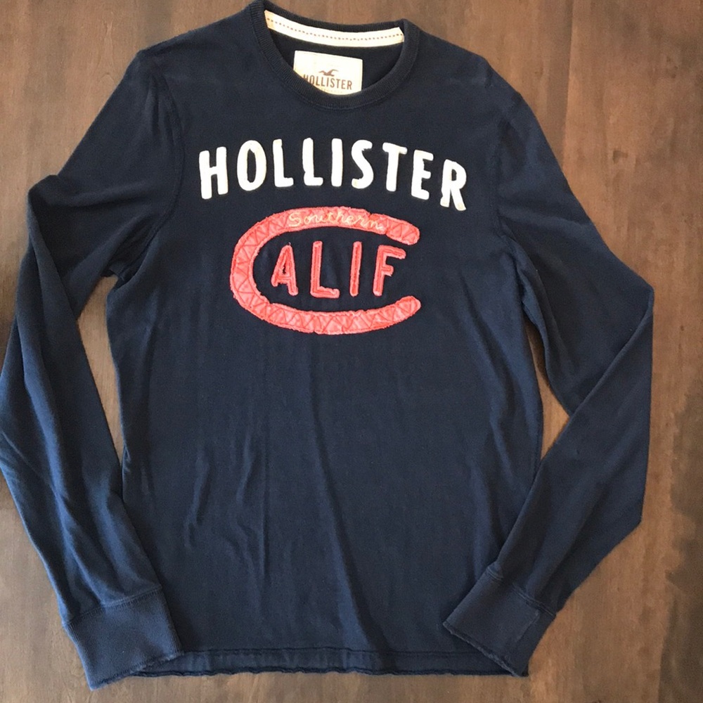 Hollister long sleeve shirt size large
